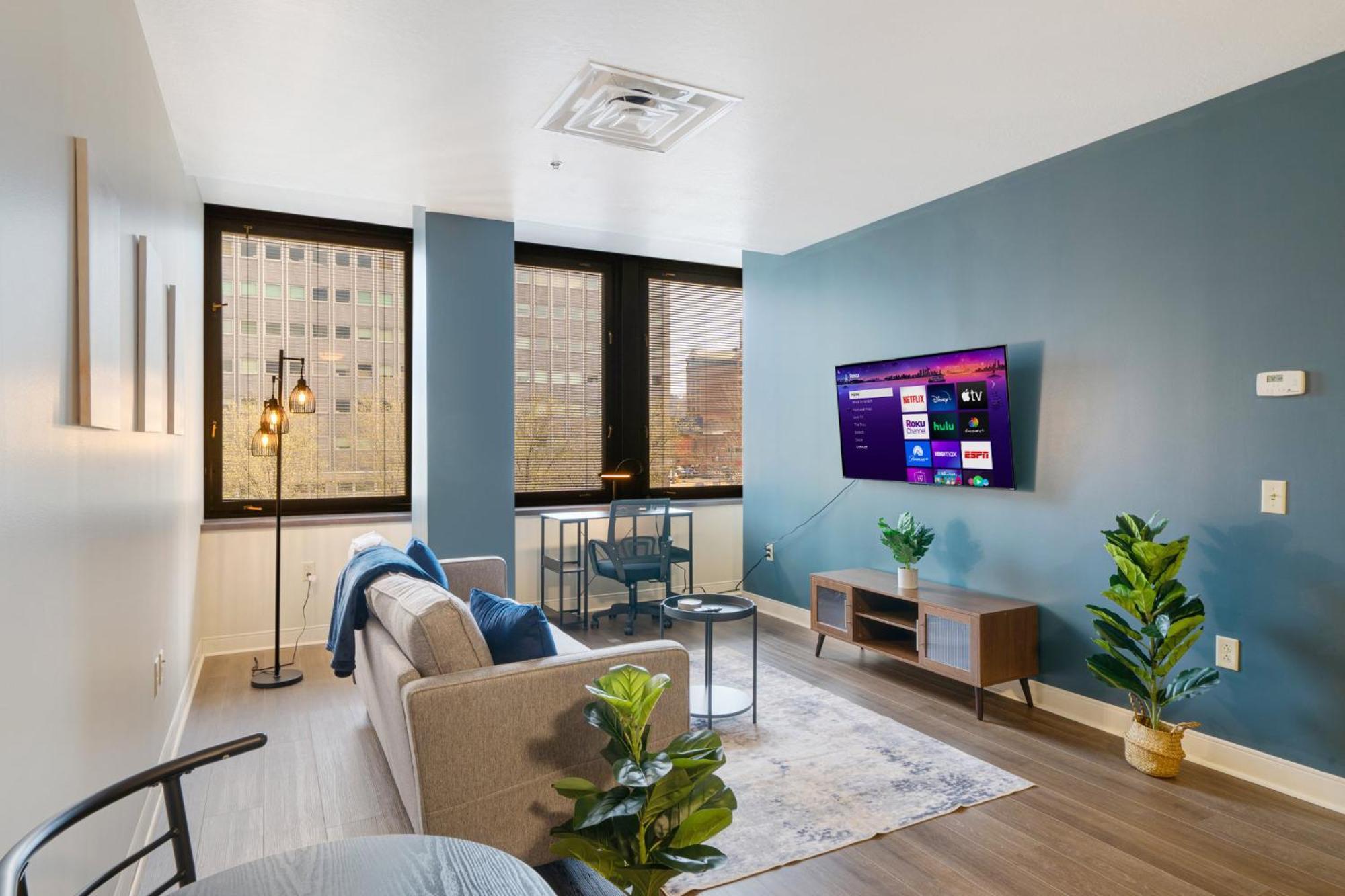 Appartement Vibrant Luxury Prime Location 24-7 Onsite Parking Gym Lounge à Pittsburgh Extérieur photo